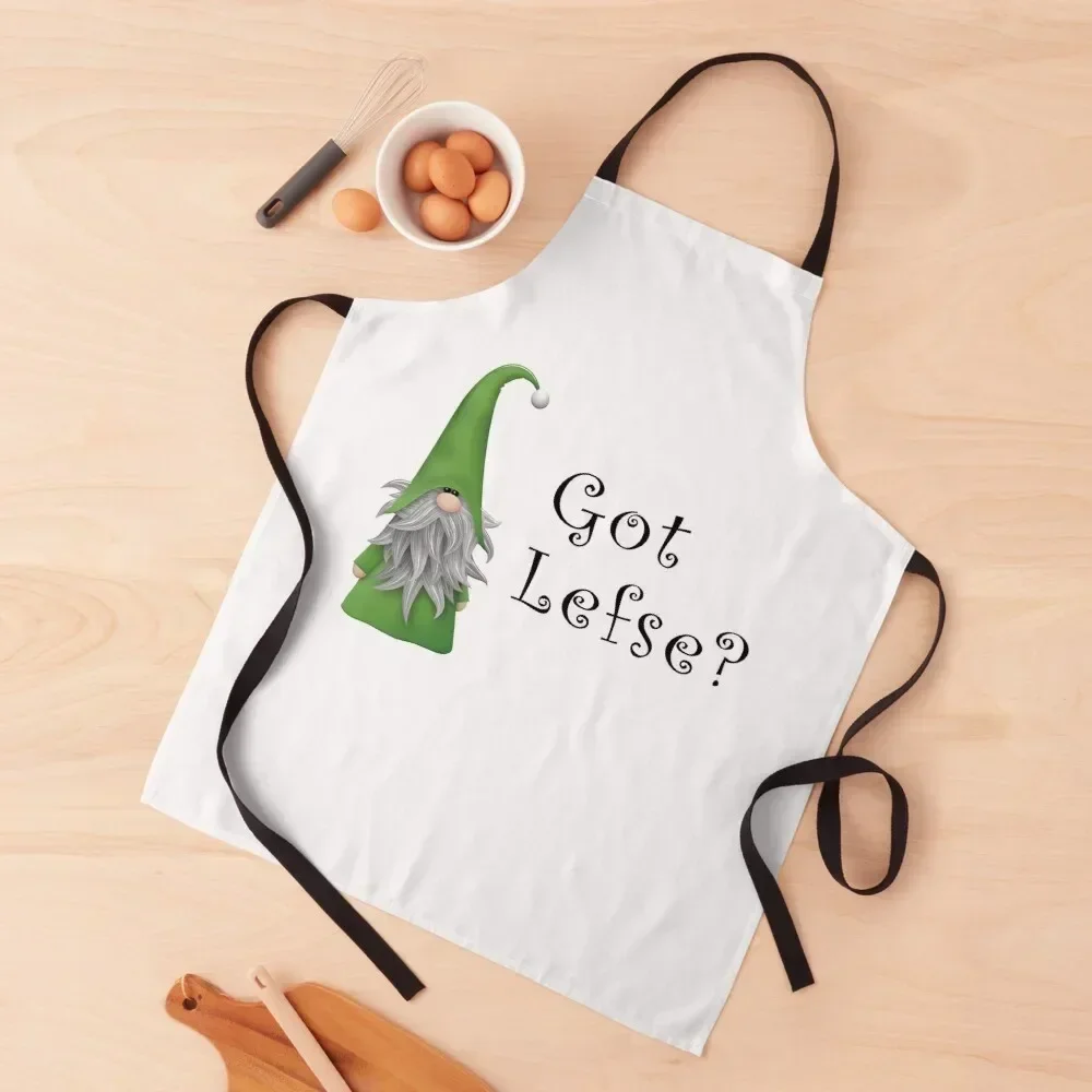 

Got Lefse Apron bib Useful Things For Kitchen For Woman Apron