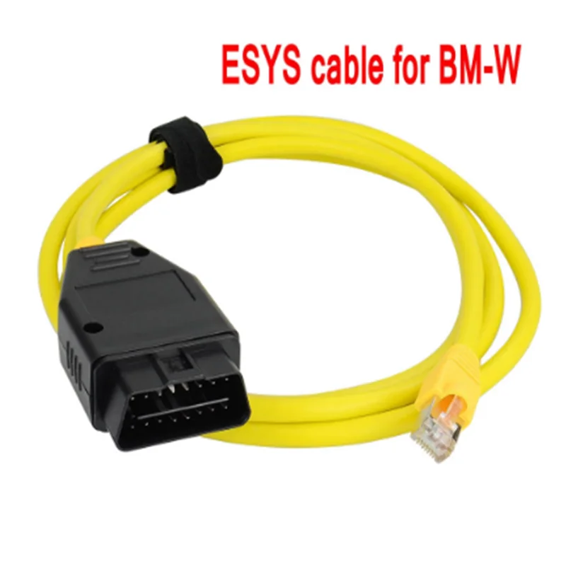 

ESYS ENET Data Cable For BM W ENET Ethernet to OBD Interface E-SYS ICOM Coding for F-serie Diagnostic Cable Data OBDII Coding