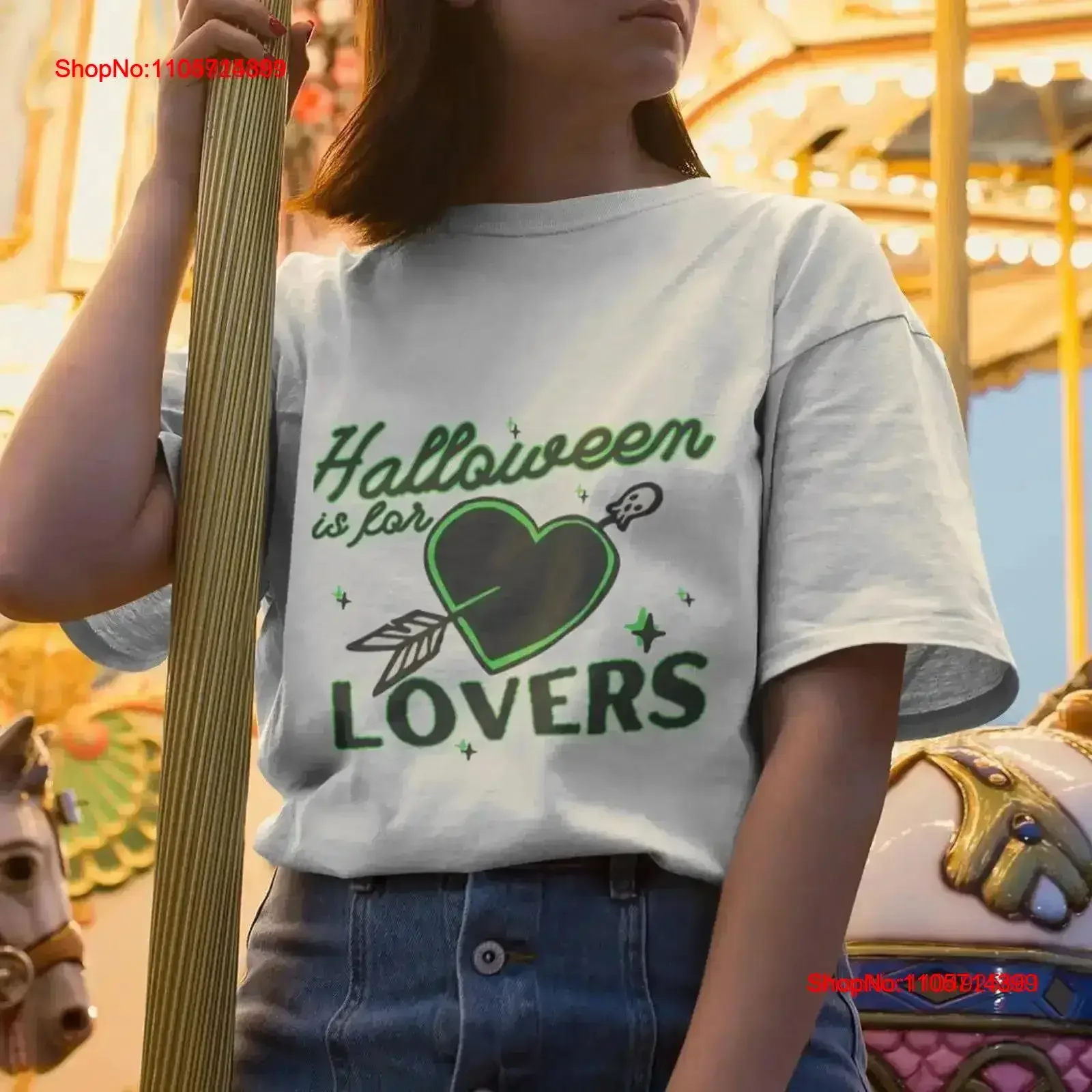 Halloween is for Lovers T shirt October 31 Spooky Season Top Costume Party Apparel Pumpkin Patch Clothes vintage Washed