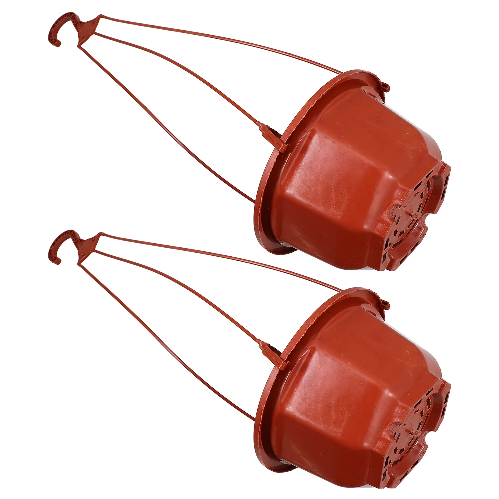 

2pcs Hanging Wall Planters Classic Round Design for chids Succulents Premium Plastic Material Indoor for chids