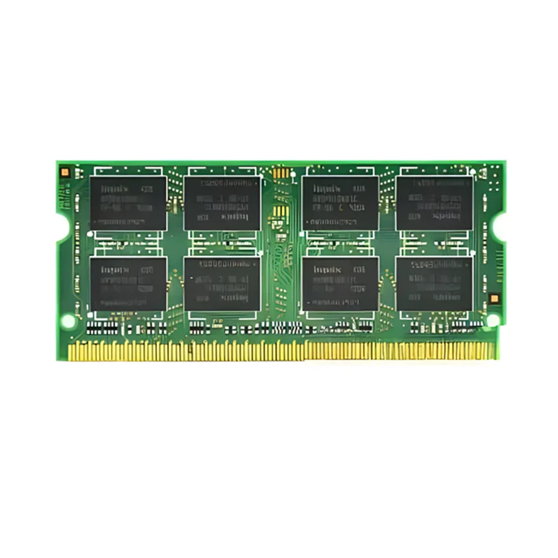 Dual Channel SDRAM RAM 2GB 2Rx8 PC2-6400S-666-12-HYMP125S64CP8-S 200Pin 1.8V SODIMM Ram 2 GB Memory Module For Laptop / Notebook