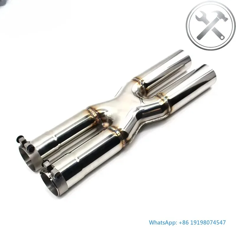 

Stainless Steel Mid X-Pipe Exhaust System Modified Pipe For F12 812 GTC4 FF