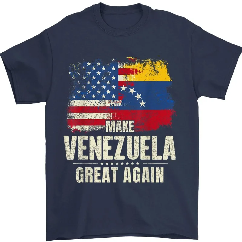 Faire du Venezuela encore une grande opération absolue résoudre unisexe coton T-Shirt chemises gothiques pour les femmes Pornhub haut court Vintage T-Shirt
