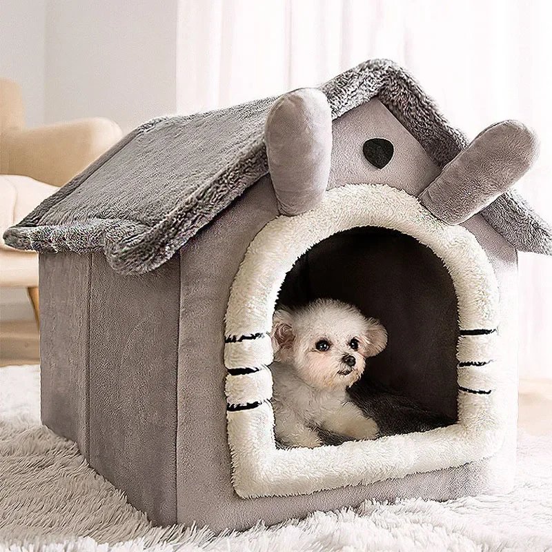 

Warm Plush Pet Bed Dog House Washable Soft Cat Cushion Kennel for Small Medium Large Dogs Pet Manufacturer Supplies