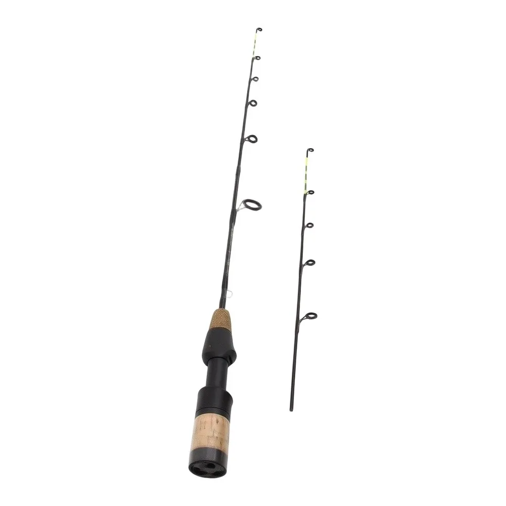 Ice Fishing Rod Reel Set 2000 Size 5.2:1 Gear Ratio 60cm Carbon Fiber for Shrimp Fishing Ice For boat For bridge Stream Use
