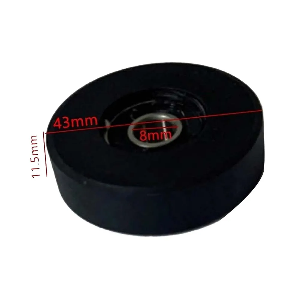 For Gym Equipment Repair Seat Rail Wheels Fitness Equipment Wheels High Load Capacity Sealed Steel Ball Bearing