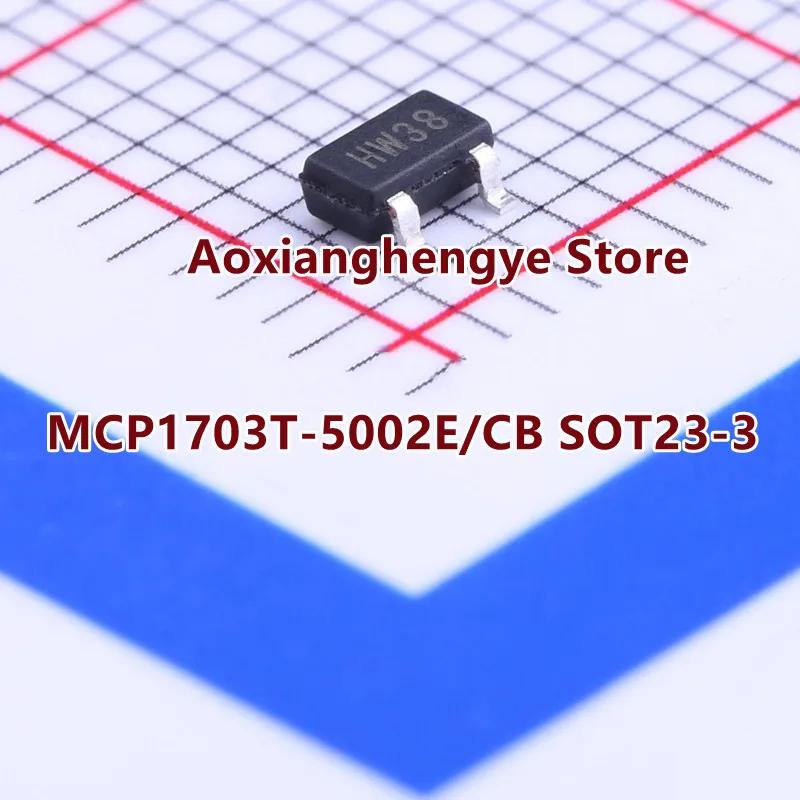 10PCS MCP1703T-5002…
