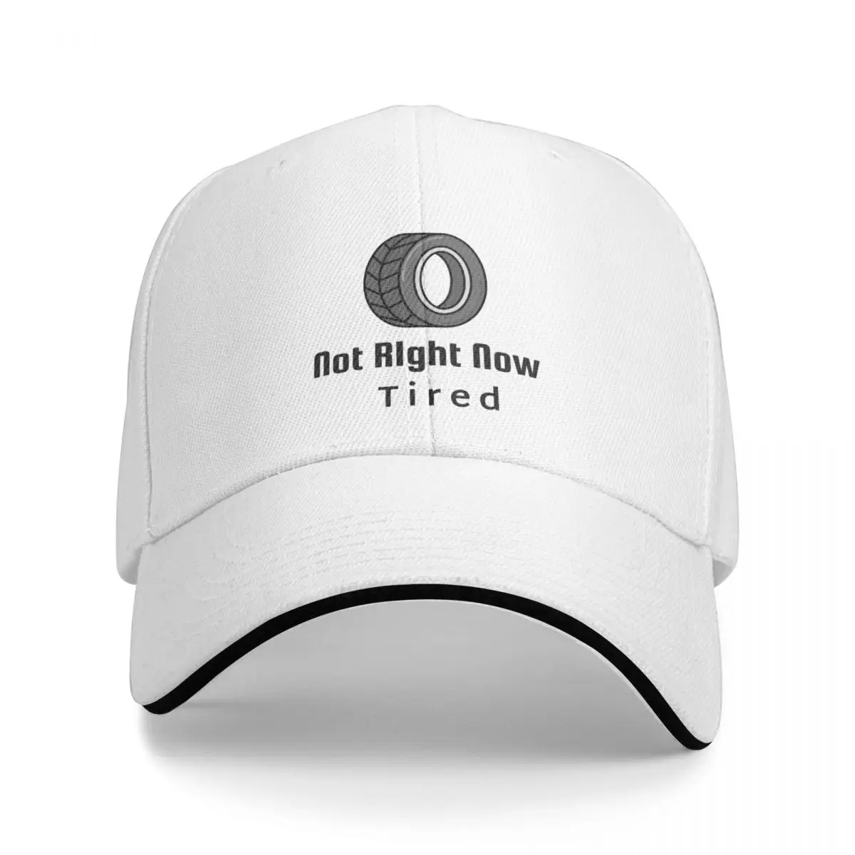 not right now tired Cap Baseball Cap beach hat caps for women Men's