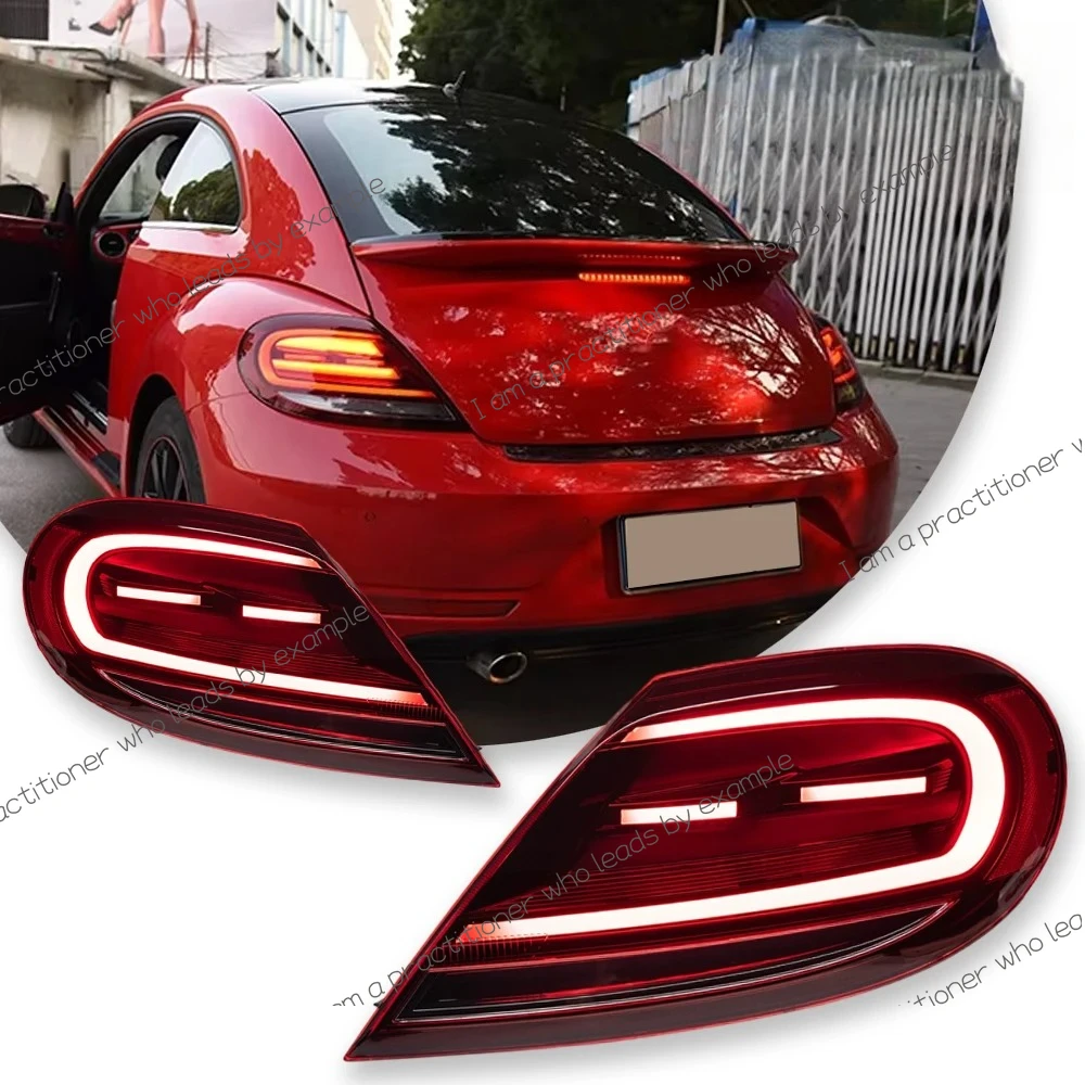 Car Accessories LED Tail Lamp For VW Beetle 2013-2021 Rear Tail Lights Assembly Start Up Dynamic Light