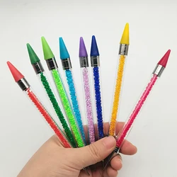 1Pc Dual Head Rhinestones Pick Tool Acrylic Metal Dotting Wax Pen Rhinestones Gem Picker Crystal Picking Nail Art Studs Dotter