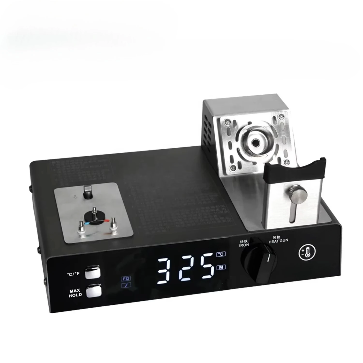 

Паяльник-фен S-196 2-в-1 с термодатчиком и калибратором температуры для паяльной станции