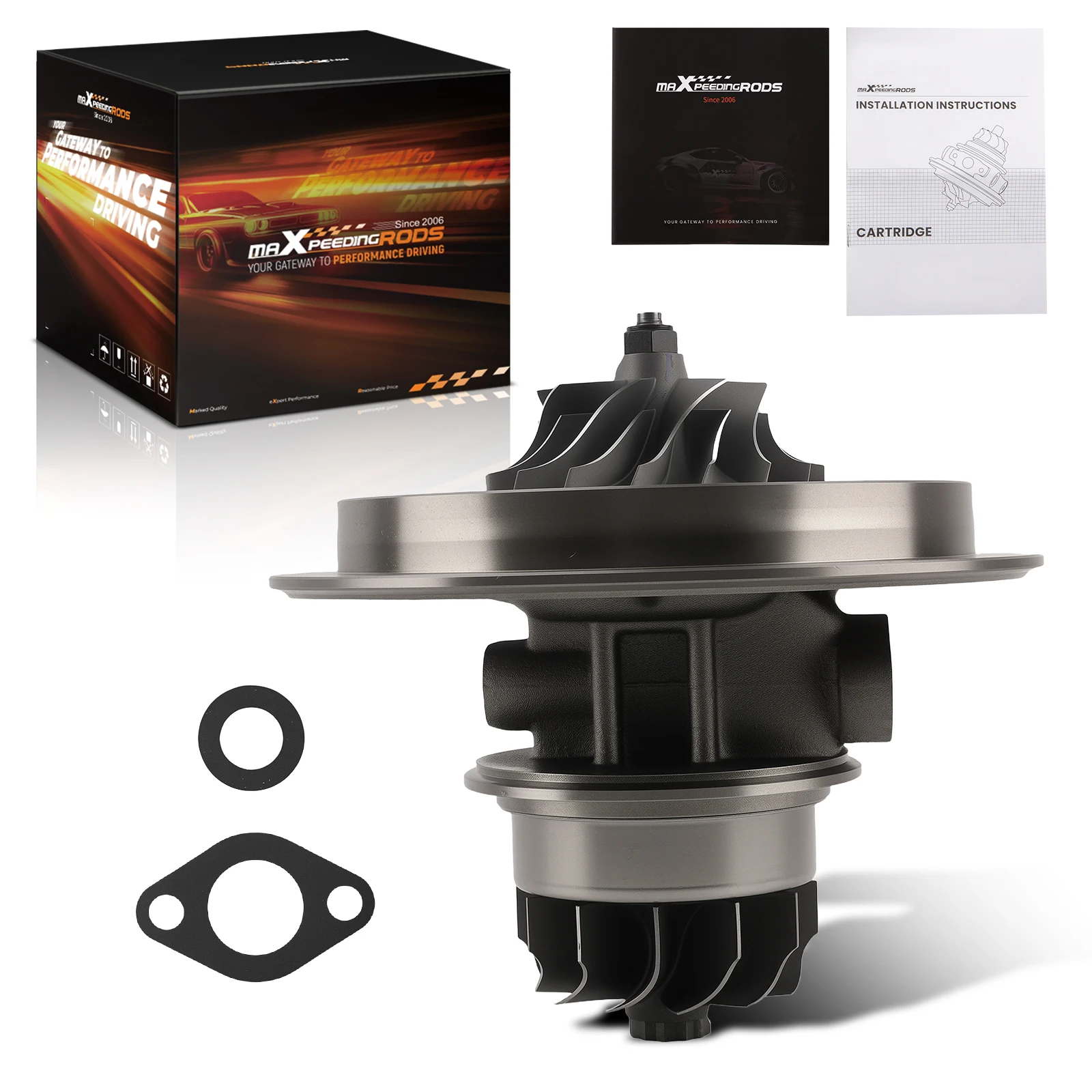 

Картридж турбокомпрессора BHT3E для дизельных двигателей Cummins 3.9/5.9L N-14 ISM ISC N14 (1970-2012) с масляным охлаждением