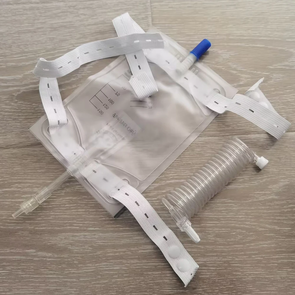 

1Pc Disposable drainage bag Poultry and livestock veterinary care consumables Pet care tools 750ml 150ml