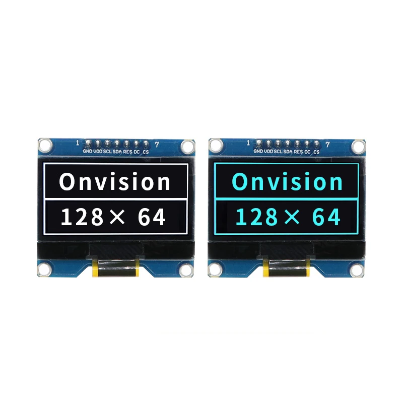 1.54 inch OLED Module Display 1.54 inch Module 128*64 Screen SSD1309 Driver 7 Pin SPI Interface