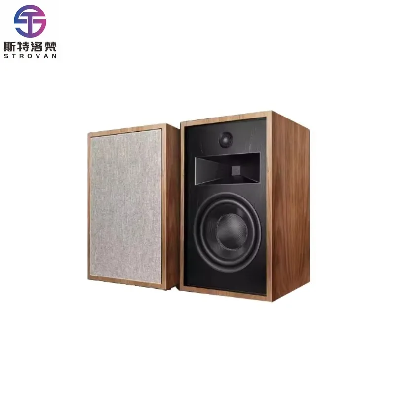 

T-1002 Speaker Bookshelf Speaker Wooden Case Passive None-Battery Lossless