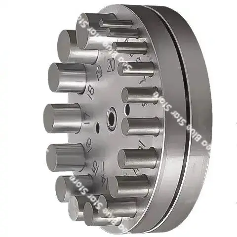 punching machine jewelry round silver coin ring bell making 5 hole punching die metalworking equipment DIY17 hole