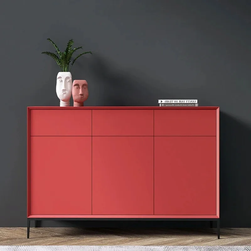 Nordic Morden Living Room Cabinets Storage Wood Stand Organizer Entrance Cabinet Display Closet Vetrina Soggiorno Home Furniture
