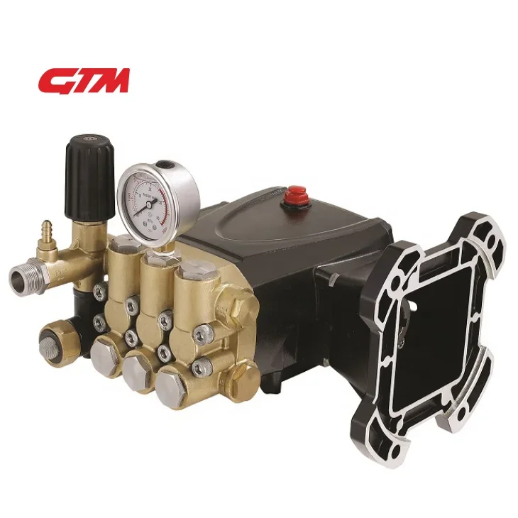 GTM 15LPM 17LPM 200BAR HIGH PRESSURE PLUNGER PUMP FOR ENGINE OR GASOLINE CAR WASHER