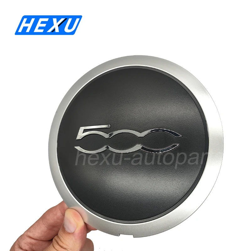 One PC 133mm Wheel Cover Centre Cap For Fiat 500 51884863 68078419AC 68078421AC