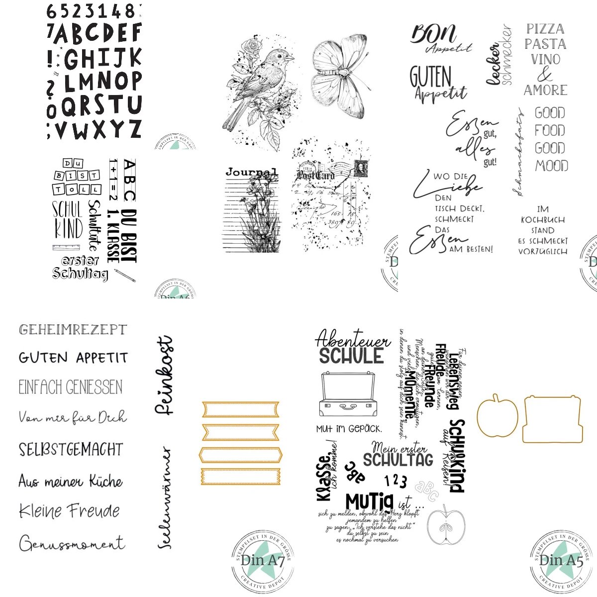 Gepiercte Etiketten 2026 NEU Stanzformen Scrapbook Tagebuch Dekoration Schablone Prägevorlage DIY Grußkarte Handgemacht