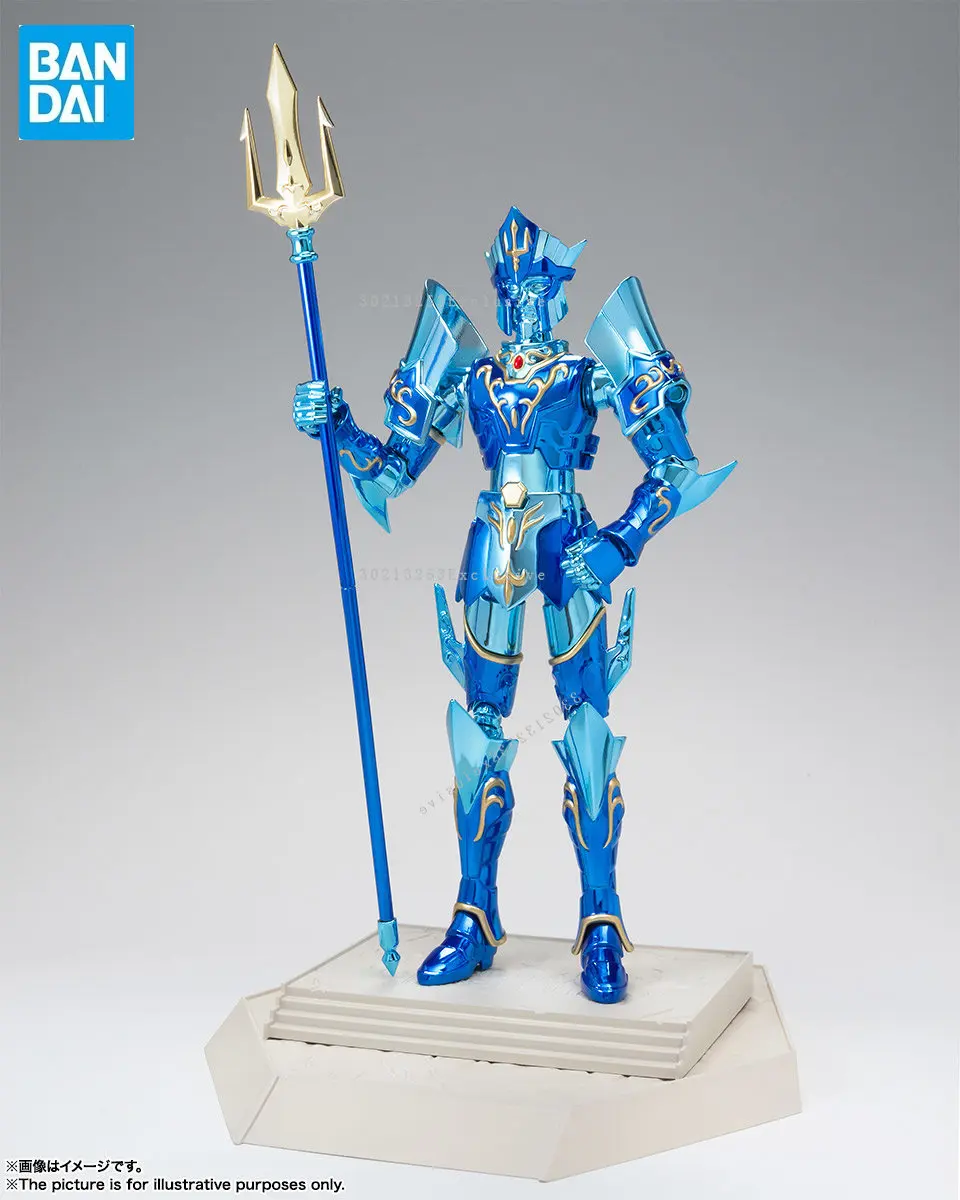 In Stock Bandai Japan Saint Seiya Poseidon Saint Cloth Myth 15th Anniversary Edition Saint Seiya Movable Doll