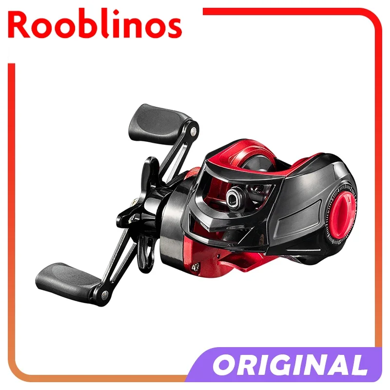 BR Baitcasting Reel Casting Fishing Reel Baitcaster Smooth HS Freshwater Fishing Gear