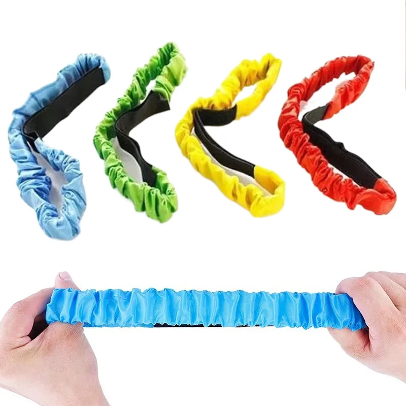 3/6pcs Legged Race Bands Elastic Tie Rope Children Party Gathering Game Props  Parent Child Interaction Sports Exercise Toy TMZ