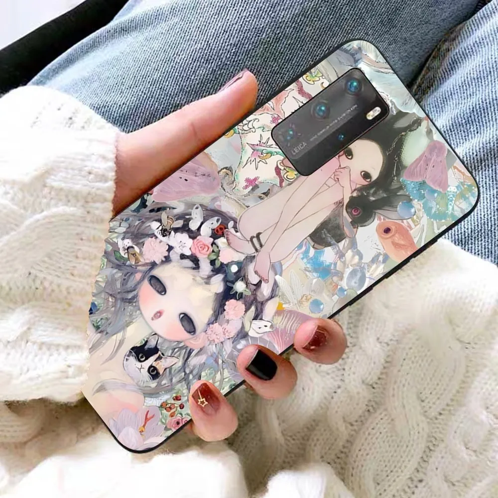 S-Selling Aya Takano Phone Case For Huawei P 8 9 10 20 30 40 50 Pro Lite Psmart Honor 10 lite 70 Mate 20lite