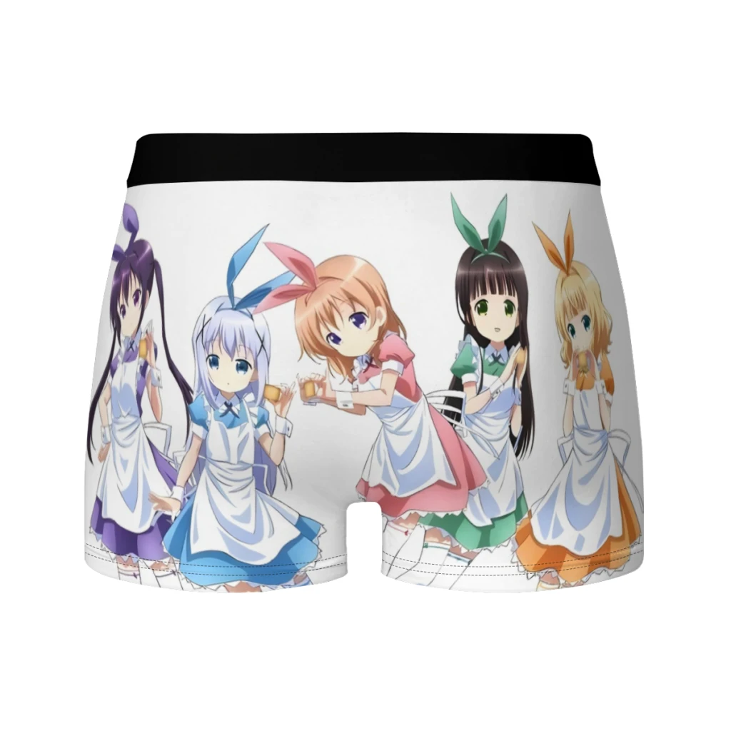 Is the order a rabbit_ Men Underpants Man Breathable  Boxer Shorts Men's Panties Underwear Gift