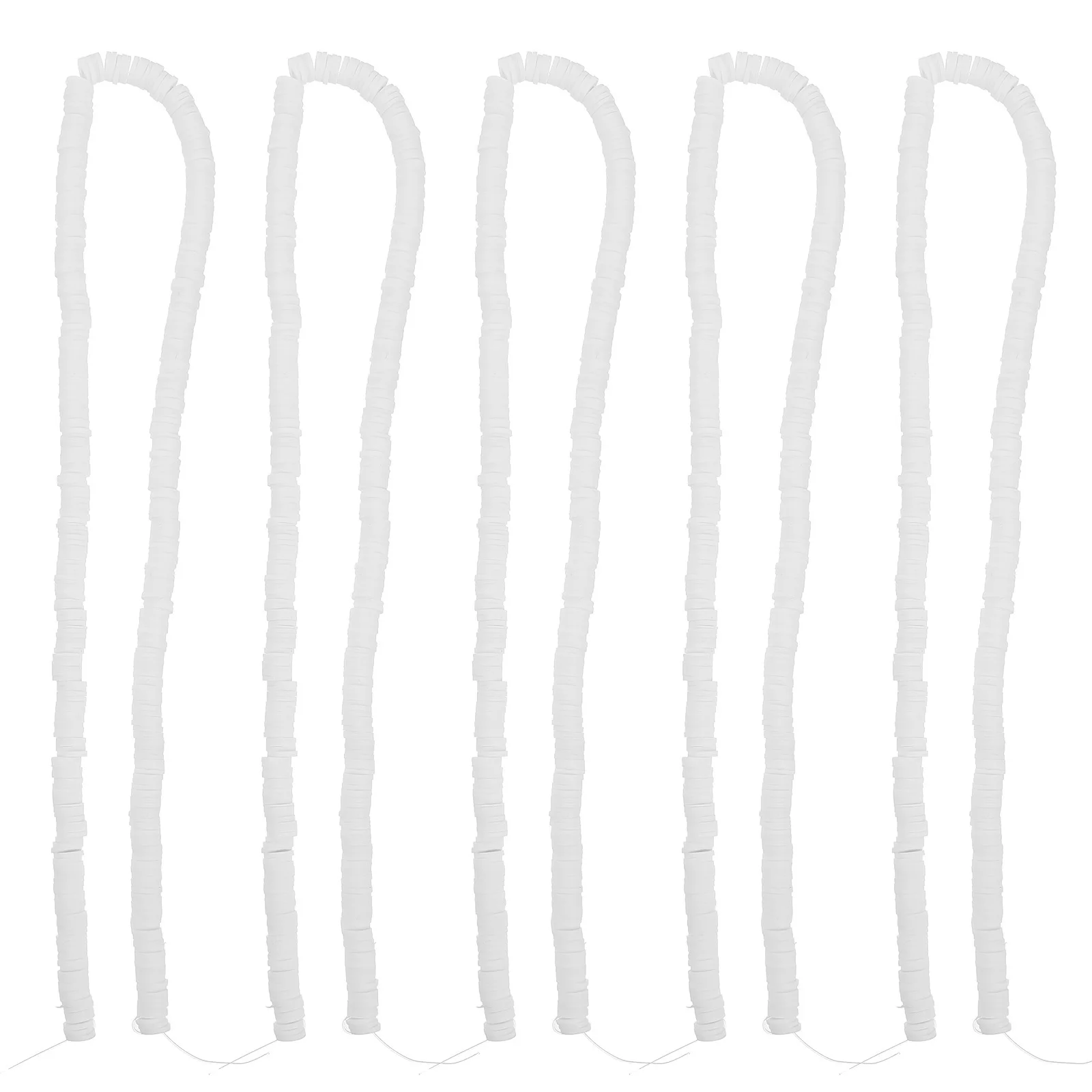 5 полосок бусины-разделители из полимерной глины, плоские круглые яркие цвета, сделай сам, рукоделие, ожерелье, браслет, бусины-разделители, ювелирные изделия из бисера