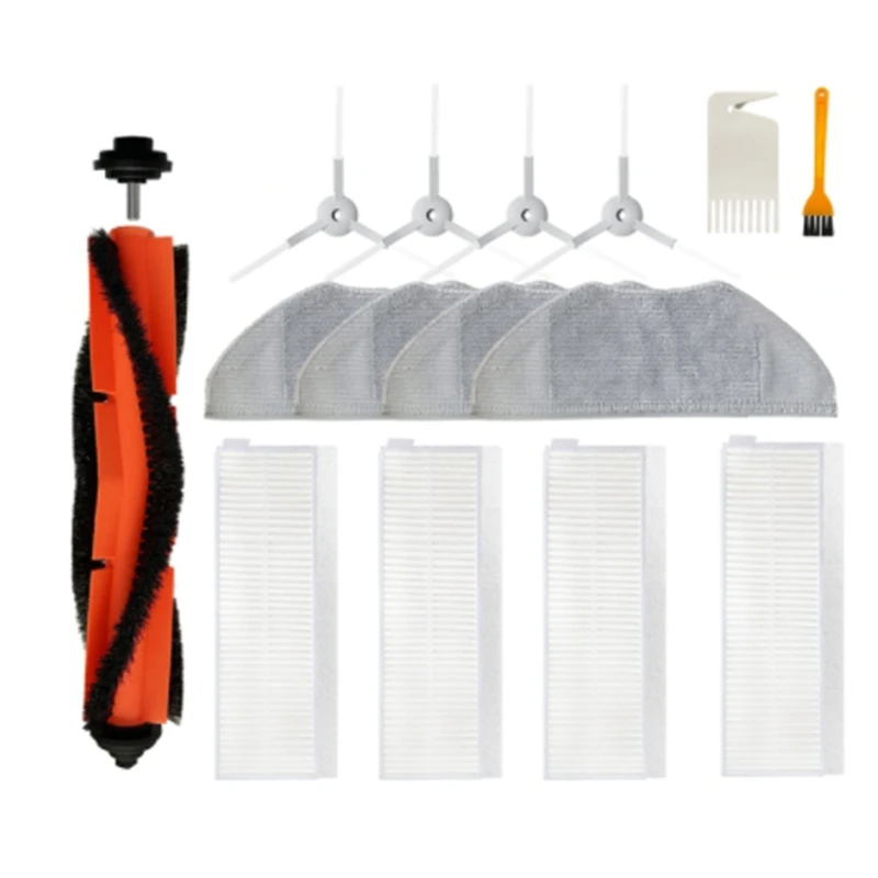 ABKR-استبدال غطاء فرشاة الجانب الرئيسي Hepa تصفية ممسحة ل Xiaomi Mijia Mi روبوت مكنسة كهربائية ممسحة أساسية G1 MJSTG1 الأنظف