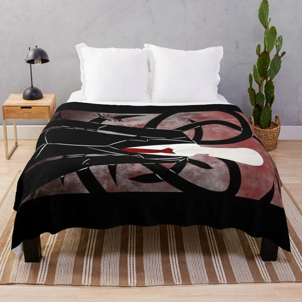 

The Slenderman Throw Blanket Baby Luxury Thicken manga blankets ands Blankets