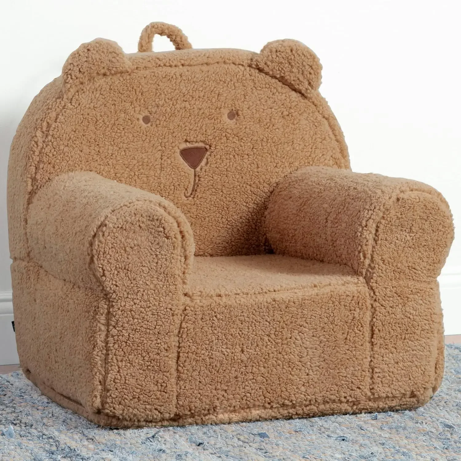 babyGap Sherpa Bear Chair - Greenguard Gold Certified, สีแทน