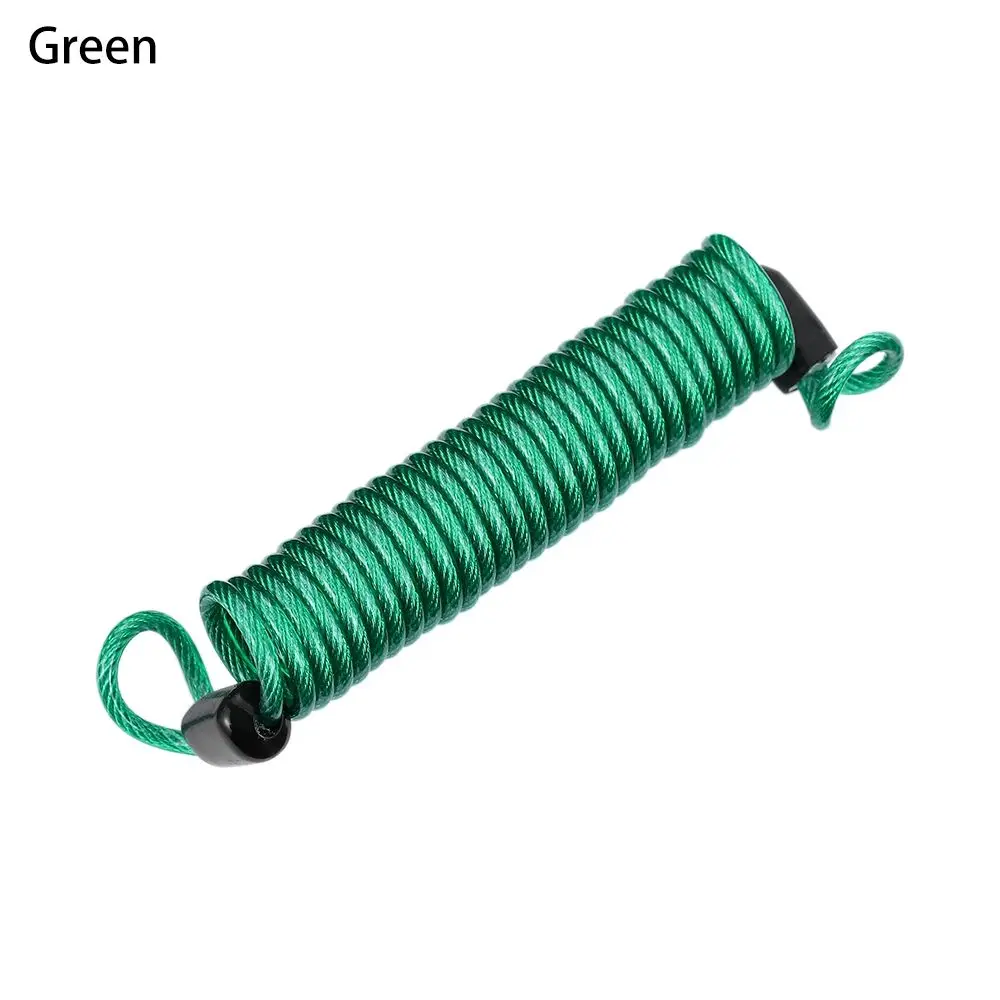 Anti-lost 150cm Bike Motorcycle Scooter Anti Thief Spring Reminder Cable Security Alarm Disc Lock