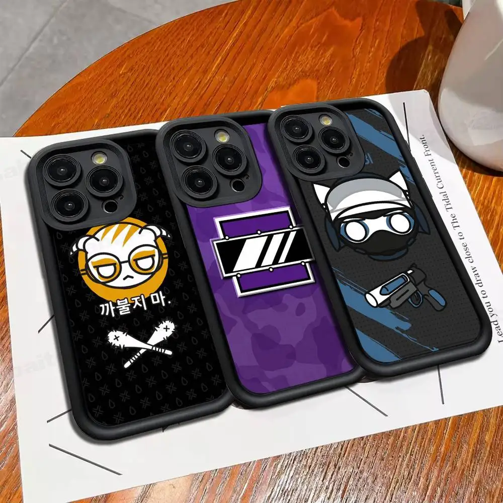 R-R6 Rainbow Six Siege funda de teléfono para IPhone 17 16 E 15 14 13 12 11 Pro Max Plus contraportada