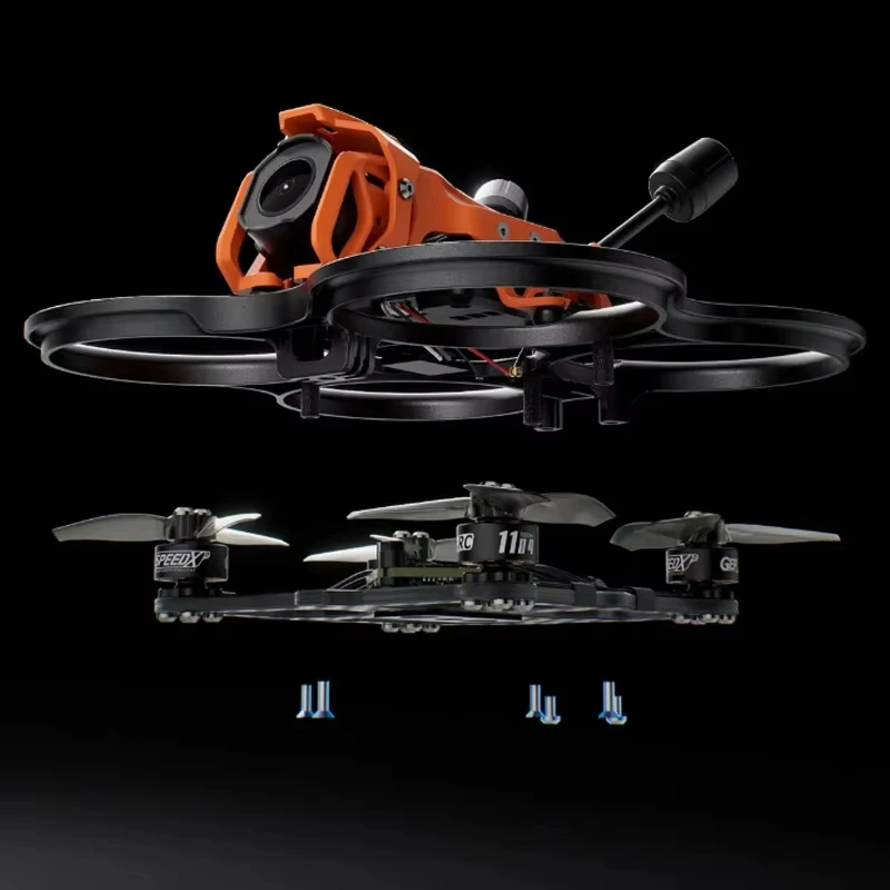 GEPRC DarkStar22 O4 Pro FPV Drone, PNP ELRS 2.4G Ultra‑Light Quadcopter, Indoor Outdoor Cinematic Aerial Shooting RC Aircraft