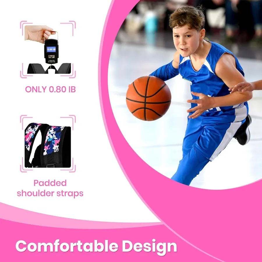 Large Basketball Backpack for Men and Youth: Spacious Sports Gym Bag with Dedicated Ball and Shoes Compartments Ideal for Trave