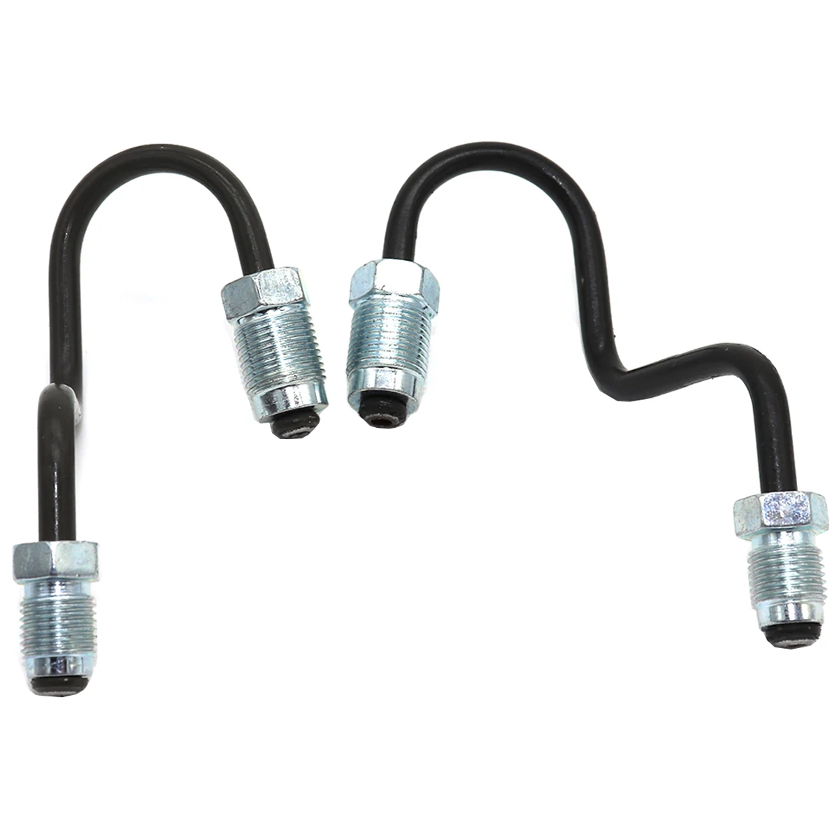 Rear Brake Pipes Lines Hoses Fittings to Caliper Pair Left & Right Replacement Accessories For VW GOLF PLUS 5M 2005 2006 - 2013 view 3