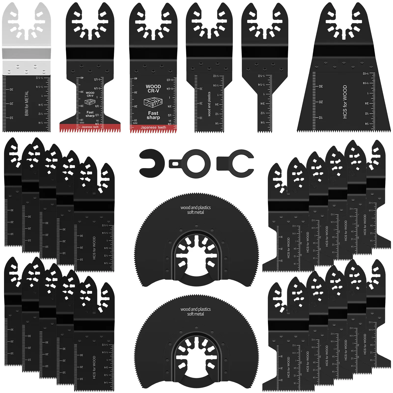 28Pcs Oscillating S…