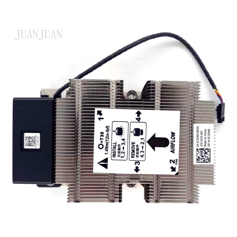 

Новый радиатор охлаждения процессора A+ с вентилятором для рабочей станции Dell Precision T7820 C20W8 YD4TX