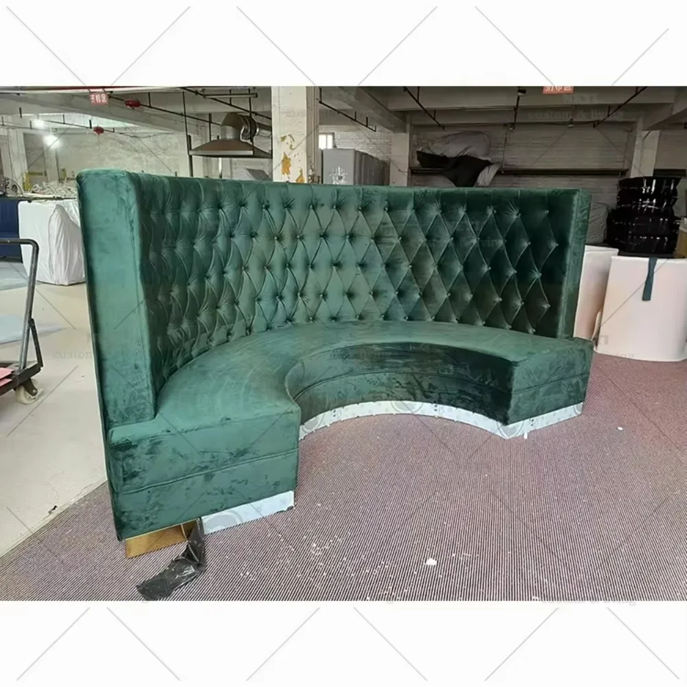 モダンナイトクラブバーカウンターKTVラウンジバンケットブースシーティングソファカウチベンチ家具セット（レストラン用）BT1058