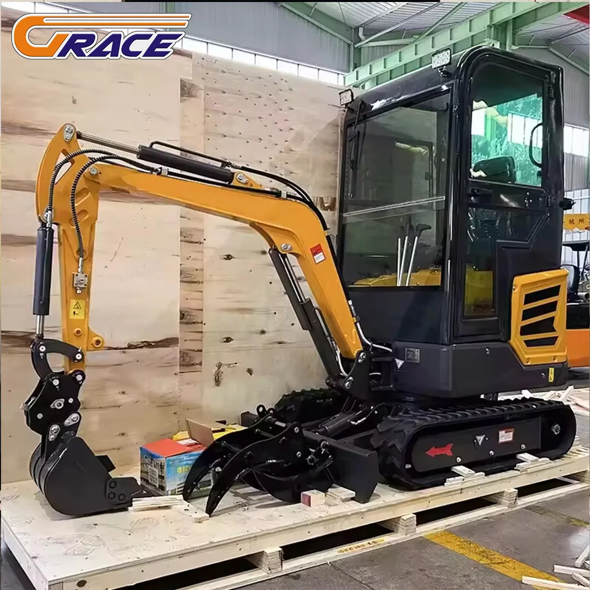 

EPA Euro 5 Farm Mini Excavator 2 ton Hydraulic Tracked Mini Bagger Machine Diesel Kubota Engine china 1.8 ton Excavators Custom