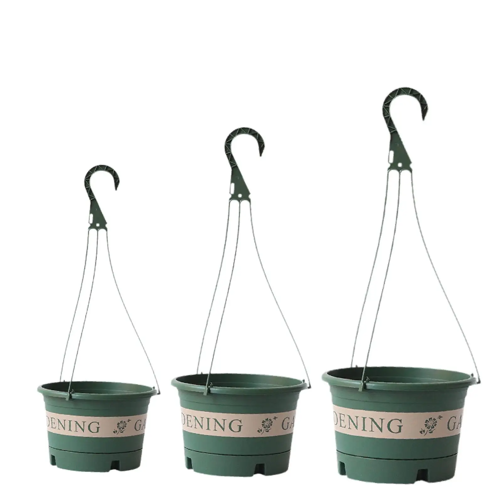 Hanging Planters Holiday Gift Bonsai Pot Drainage Holes Container Hanging Basket Planter for Indoor Windowsill Outdoor Home