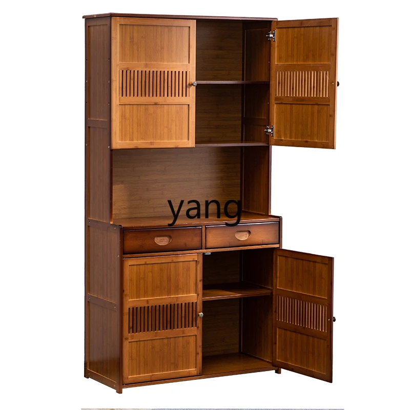 

LH Chinese-style cabinet storage Nanzhu large-capacity side cupboard solid wood simple file cabinet