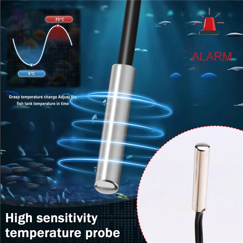 DC 100V 10A Voltmeter Ammeter KWS Power Energy Meter LED Digital DC Wattmeter 9-In-1 Multi-Function Measuring Instrumenta52q