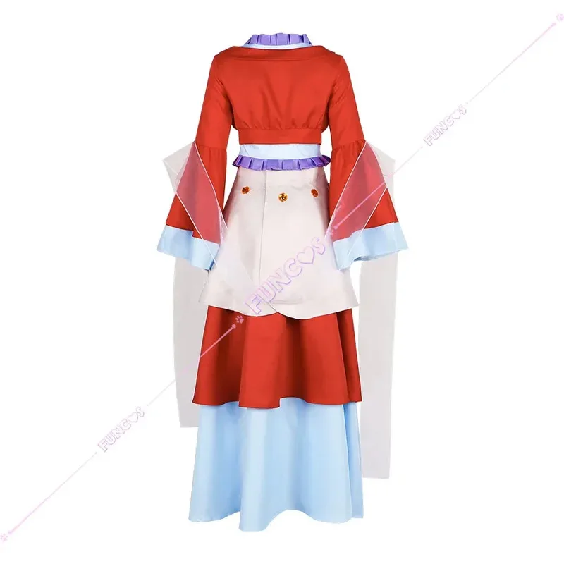 

DY20The Apothecary Diaries Season 2, Maomao Cosplay Cosutme Red Dancing Dress Kusuriya no Hitorigoto 2nd Mao Mao Wig Earrings Hai