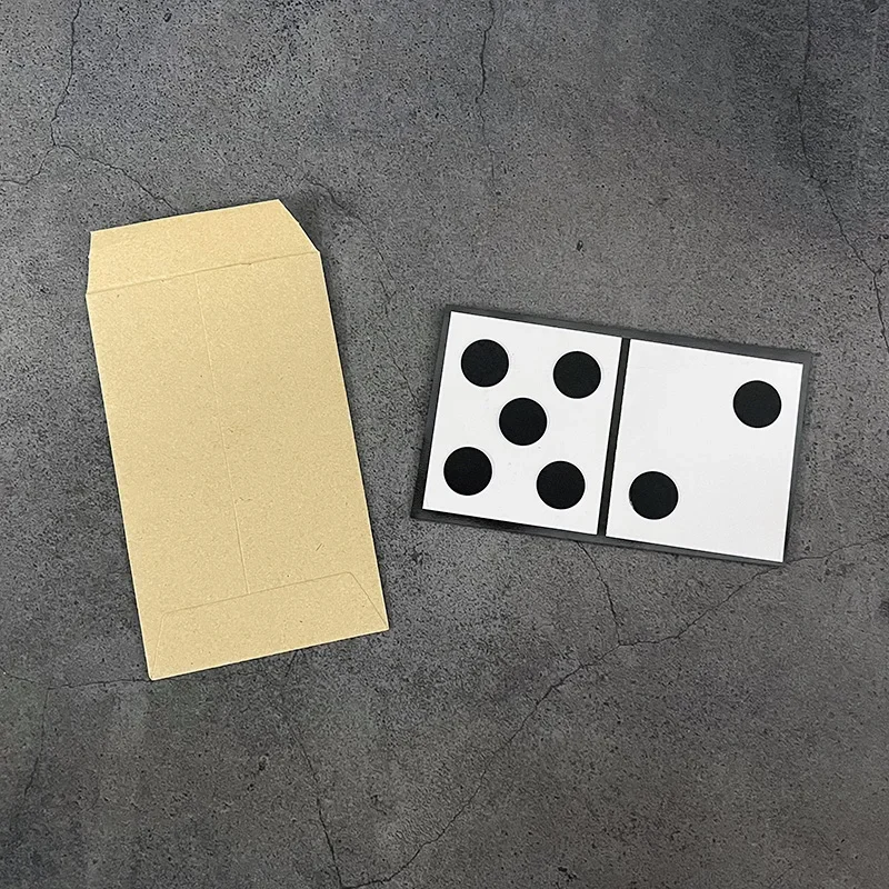 Domino Prediction Close up Magic Tricks Illusions Gimmicks Prediction Mentalism Magic Props Magician Classic Magia Toys Funny