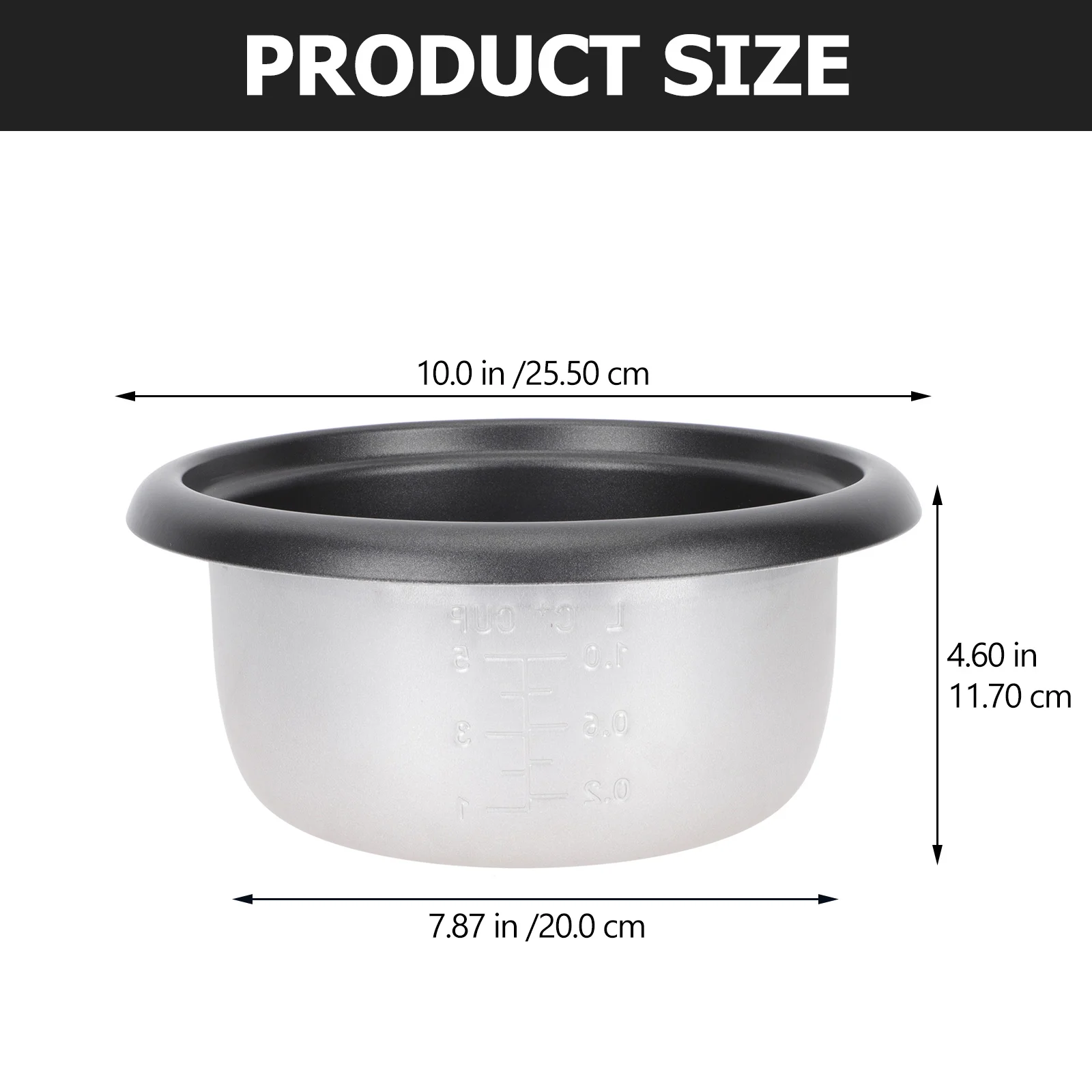 Non Stick Cooking Utensils Stainless Steel Mixing Bowls Inner Cooking Pot Container Alloy Electric Accessories