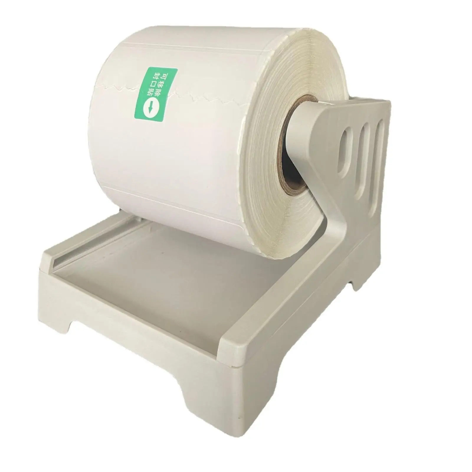 

White Thermal Label Holder Easy to Use Durable for Rolls and Fanfold Labels