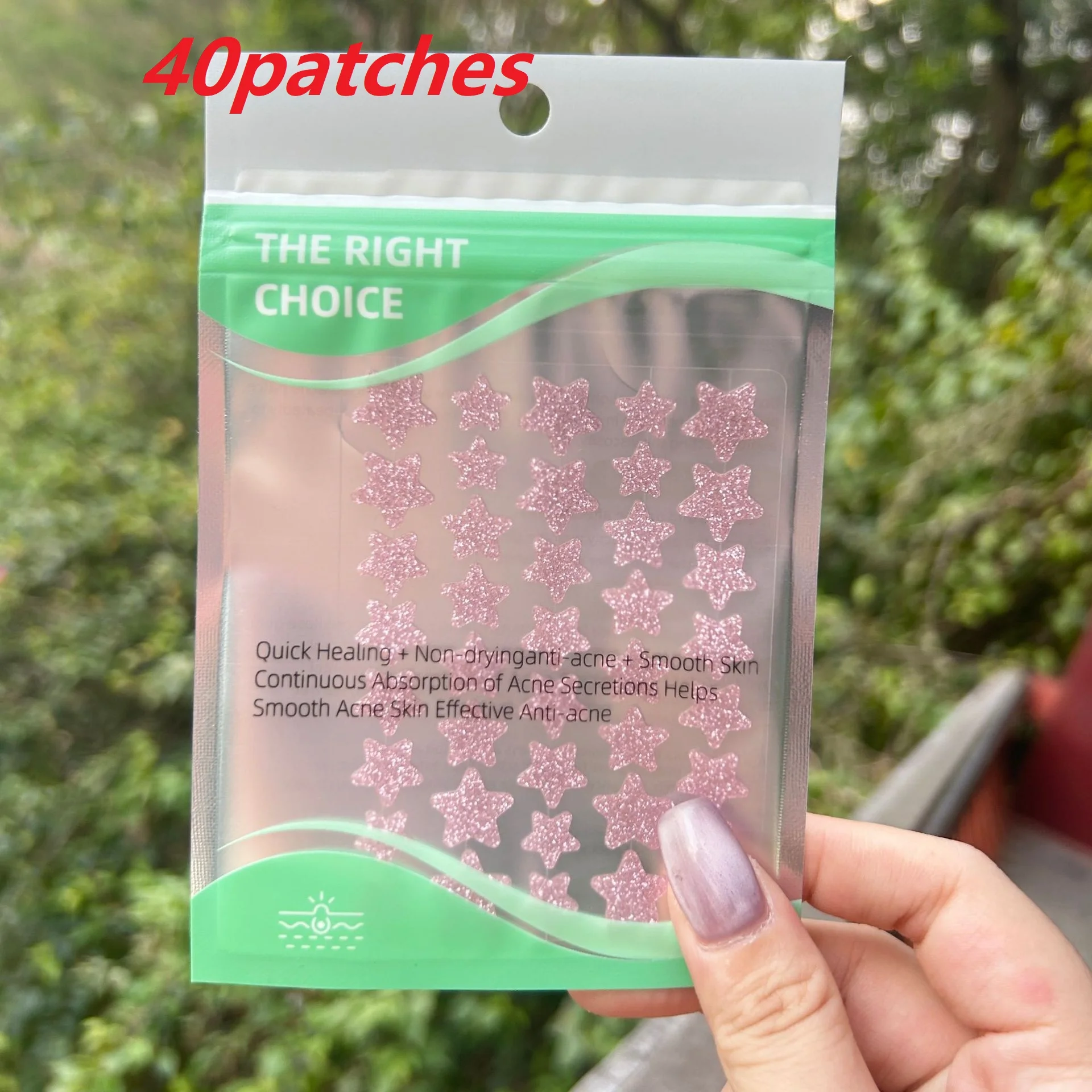 Stern Akne Patch Gesichtspflege Reparatur Pickel Akne Flecken Pickel Markierungen Unsichtbare Abdeckung Akne Pickel Reparatur Anti-Ane Patch Hydrokolloid